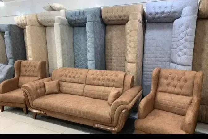 مبل (مارشال) وجهیزیه کامل عروس *تختی*|مبلمان خانگی و میز عسلی|پلدختر, |دیوار