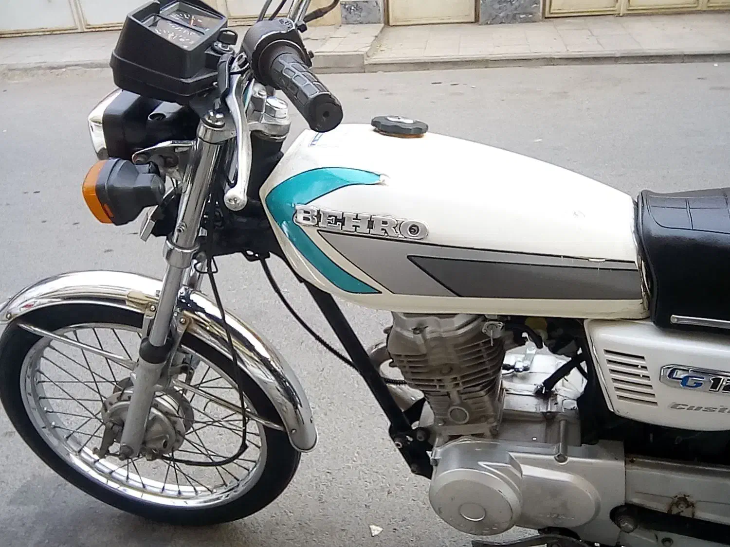 بهرو مدل ۹۰ با کارت سوخت|موتورسیکلت|قم, چهل درخت|دیوار