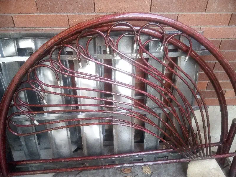 تخت دو نفره فرفورژه|تخت و سرویس خواب|کرمان, |دیوار