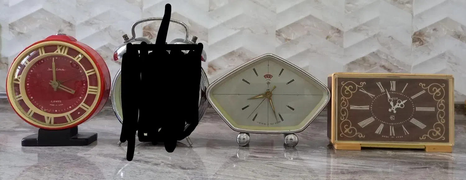 ساعت های قدیمی عتیقه انتیک قابلمه مسی|کلکسیون اشیاء عتیقه|قزوین, |دیوار