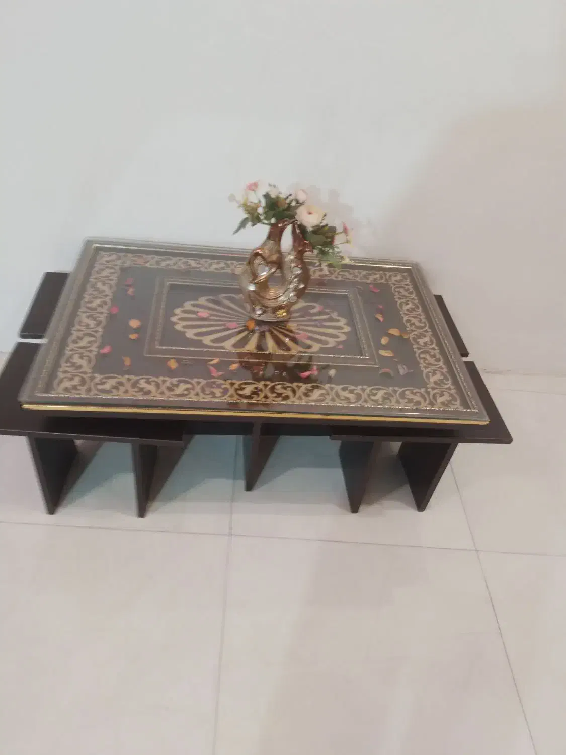 میز جلو مبلی و عسلی|مبلمان خانگی و میز عسلی|قزوین, |دیوار