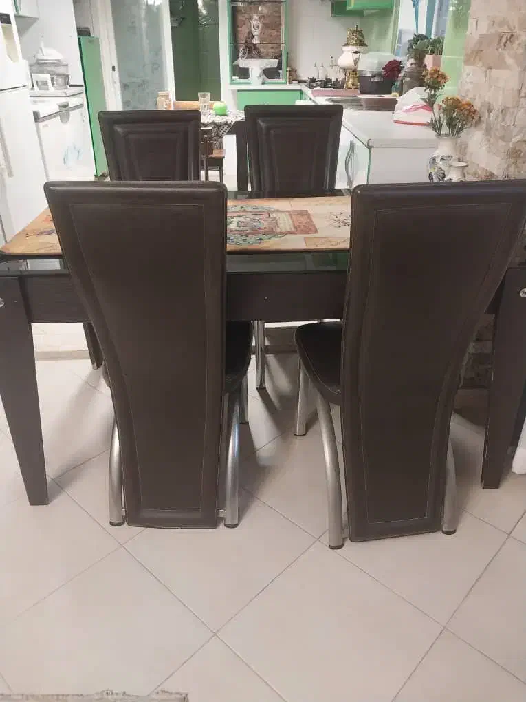 میز ناهار خوری|میز و صندلی غذاخوری|ایزدشهر, |دیوار