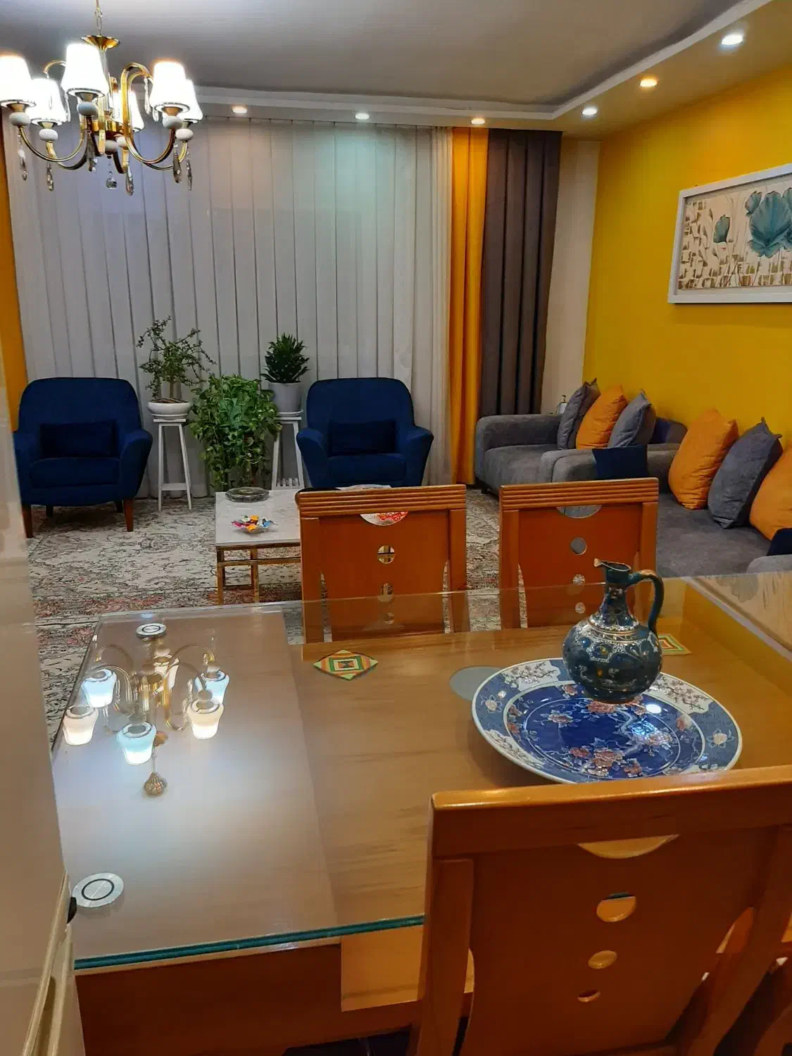 مبلمان راحتی و میز نهار خوری|مبلمان خانگی و میز عسلی|محمدشهر, شهرک پیام (مهرالبرز)|دیوار