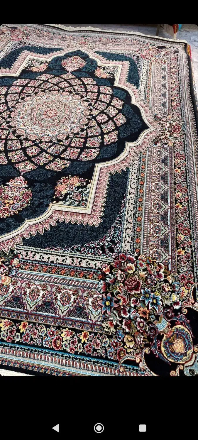 فرش ۶متری ۷۰۰شانه ۴تا یکرنگ|فرش|مراغه, |دیوار