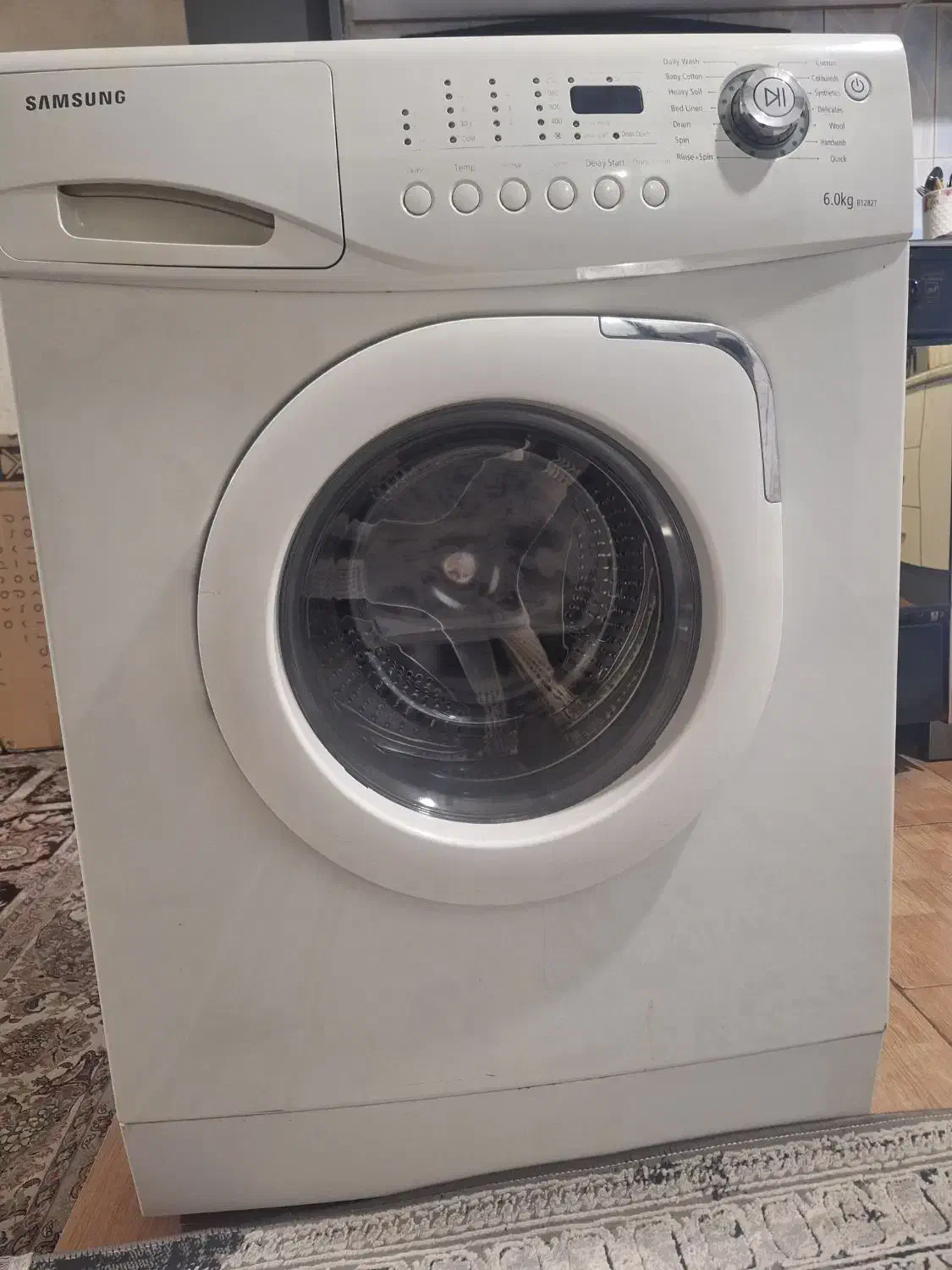 ماشین لباسشویی کره ای سامسونگ ۶کیلیویی|ماشین لباسشویی و خشک‌کن لباس|رباط‌کریم, صبا باطری|دیوار
