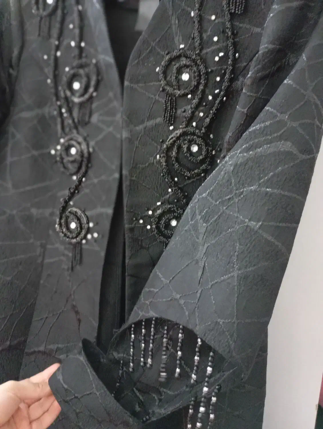 مانتو ژاکارد مجلسی 700تومن|لباس|تربت‌حیدریه, بی بی حسنیه|دیوار