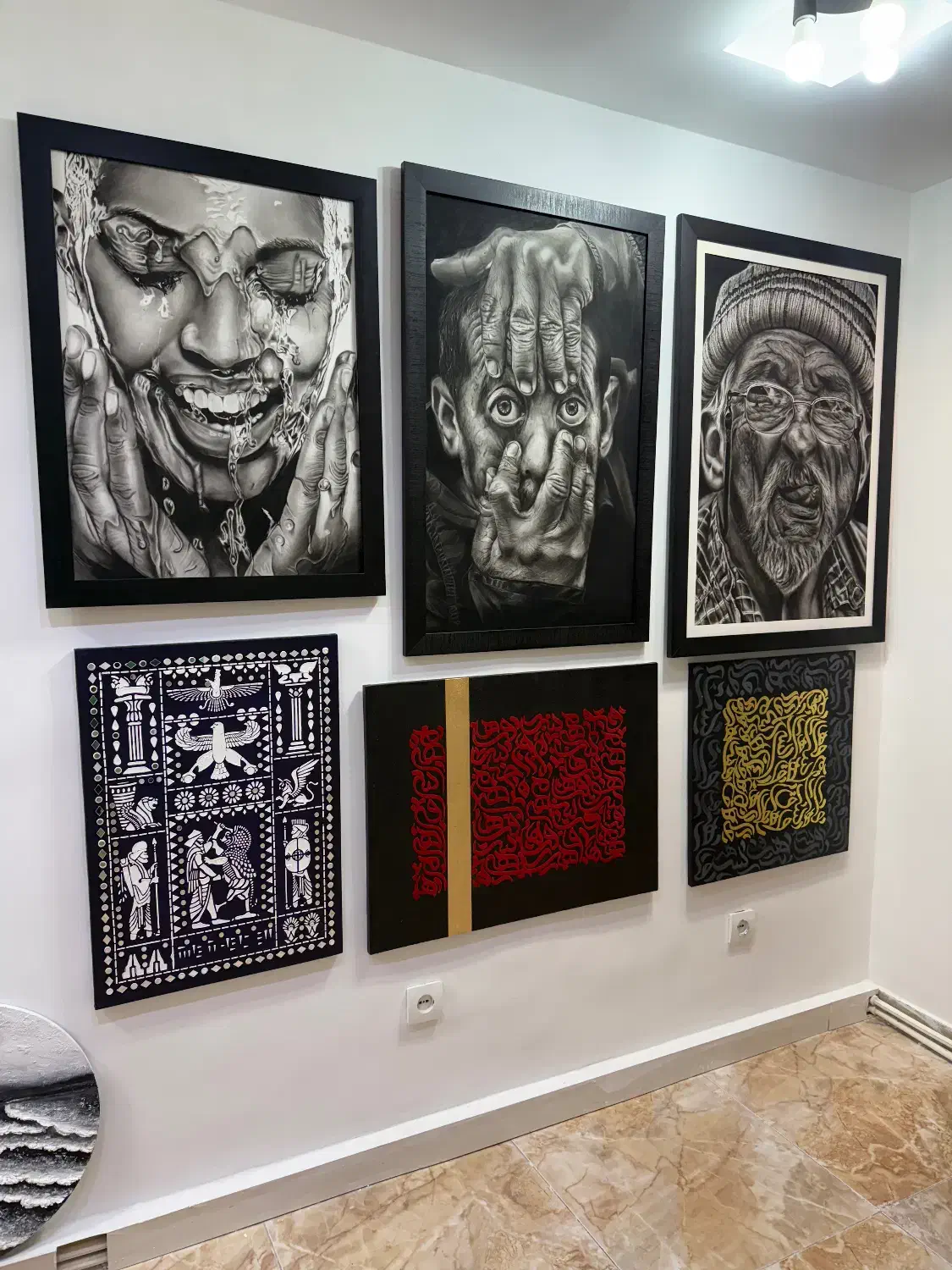 آموزش نقاشی در گالری هنری نفس|خدمات آموزشی|کرج, شهرک اوج|دیوار