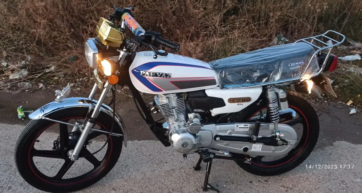 موتور200 پرواز کاربرات مدل 1400خشک بکر|موتورسیکلت|یاسوج, |دیوار