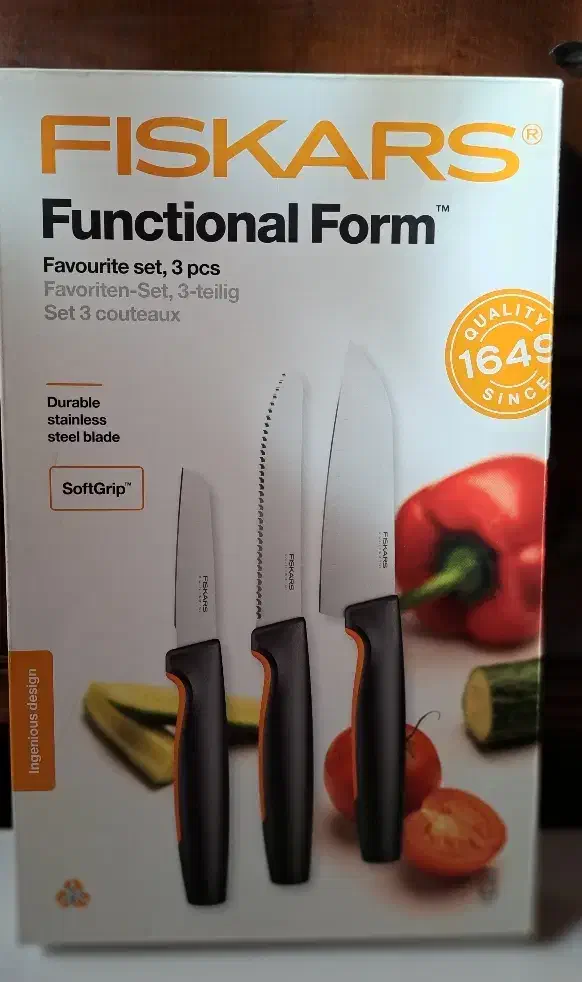 ست سه تایی چاقو آشپزخانه فیسکارس fiskars|ظروف سرو و پذیرایی|تهران, توحید|دیوار