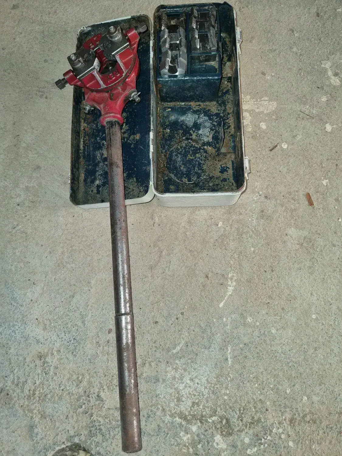 حدیده لوله رکس ژاپن|ابزارآلات|اهرم, |دیوار