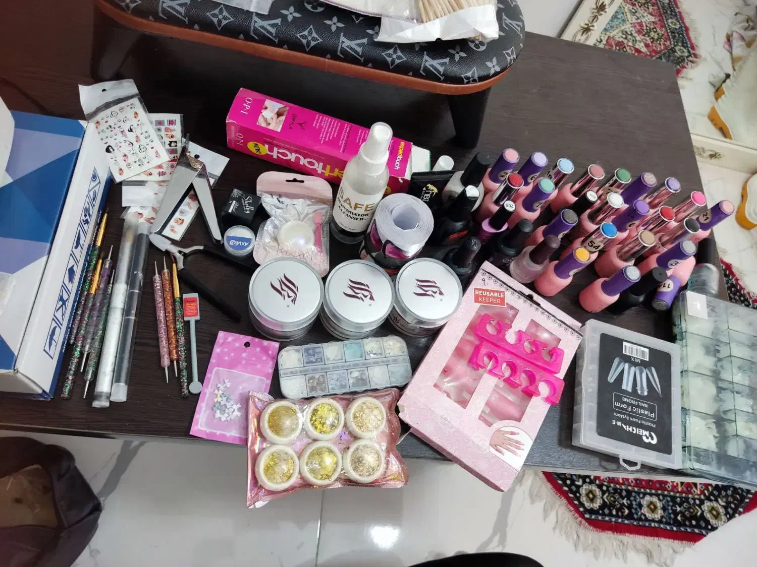 لوازم کاشت ناخن با دستگاه ها نو نو|حراج|قرچک, قشلاق جیتو|دیوار