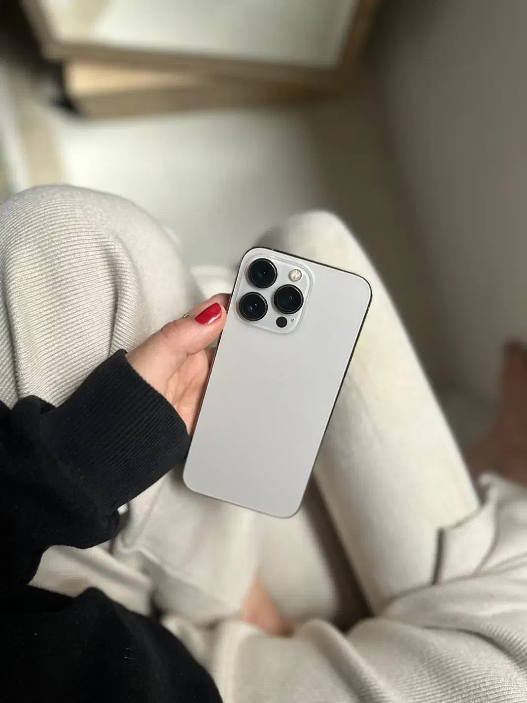 آیفون ۱۳ پرو ۲۵۶ zaa دوسیم|موبایل|رشت, معلم|دیوار