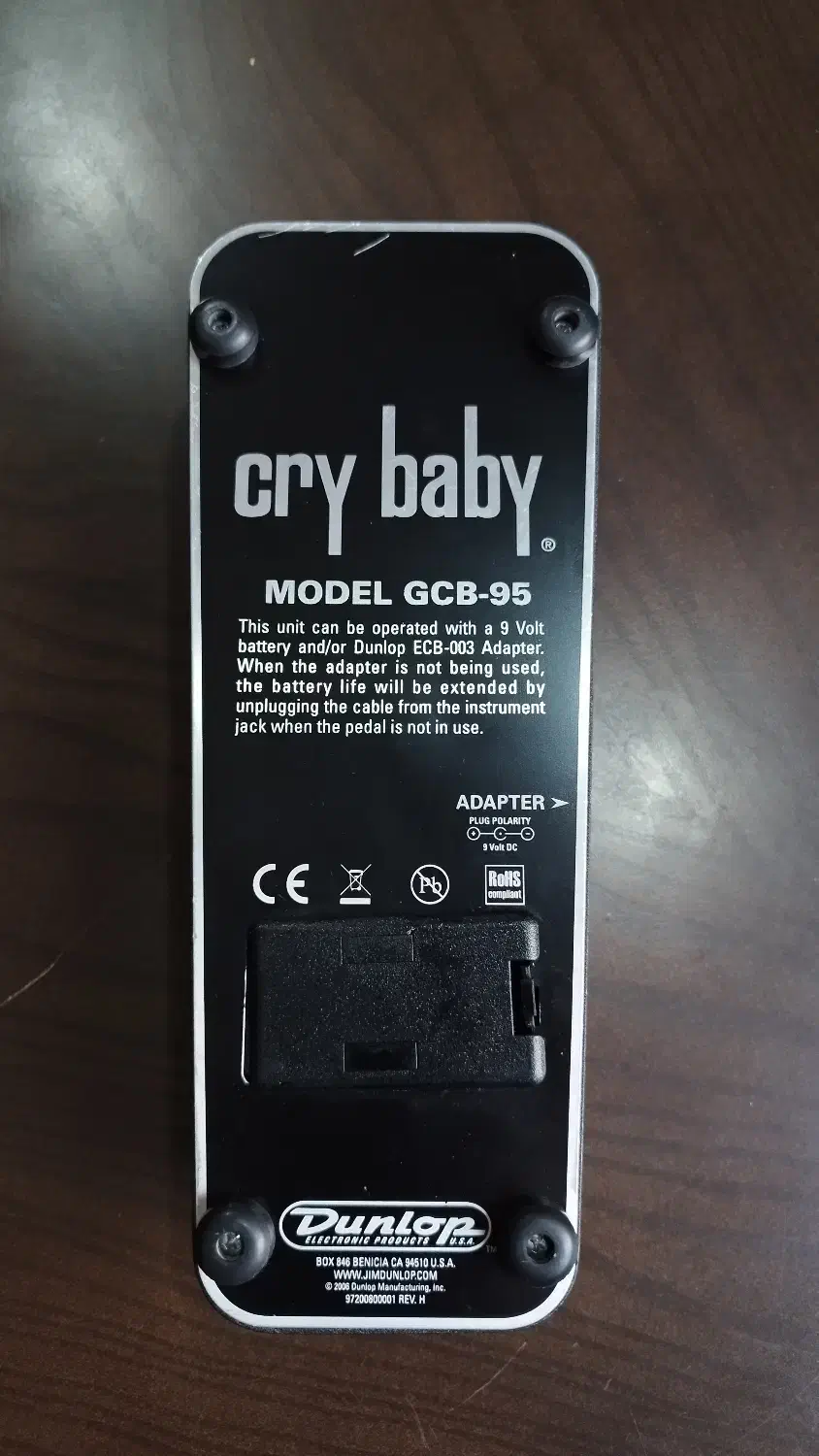 Wah - Dunlop Cry Baby GCB-95|گیتار، بیس، امپلیفایر|اصفهان, مهدی آباد|دیوار