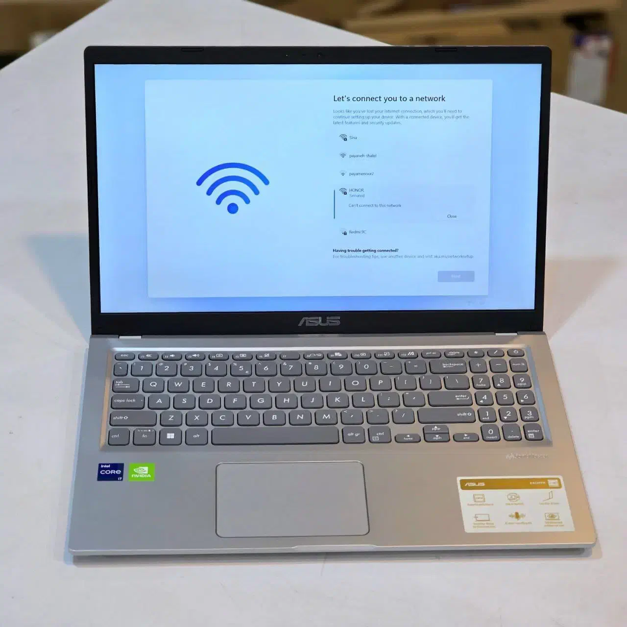 لپ تاپ گرافیکدار ایسوس Asus Vivo Book X515|رایانه همراه|شیراز, ملاصدرا|دیوار