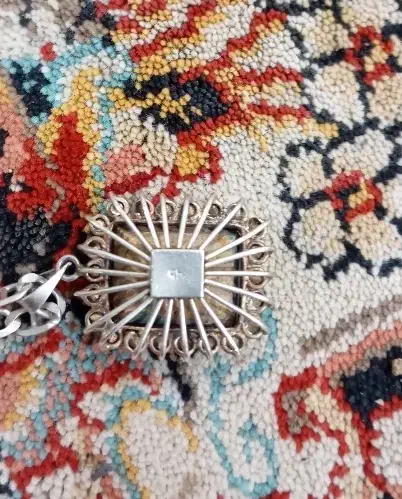 پلاک فیروزه نقره|جواهرات|کرمانشاه, |دیوار