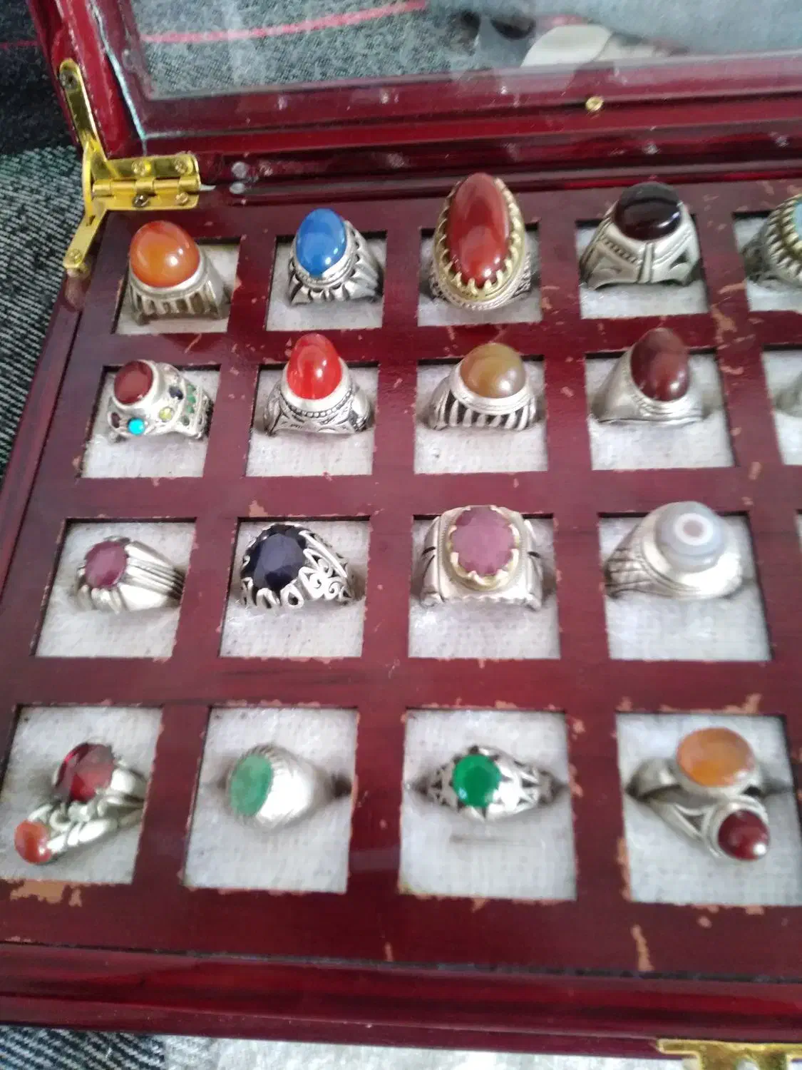 انگشتر نقره قدیمی وکهنه|جواهرات|بیرجند, |دیوار