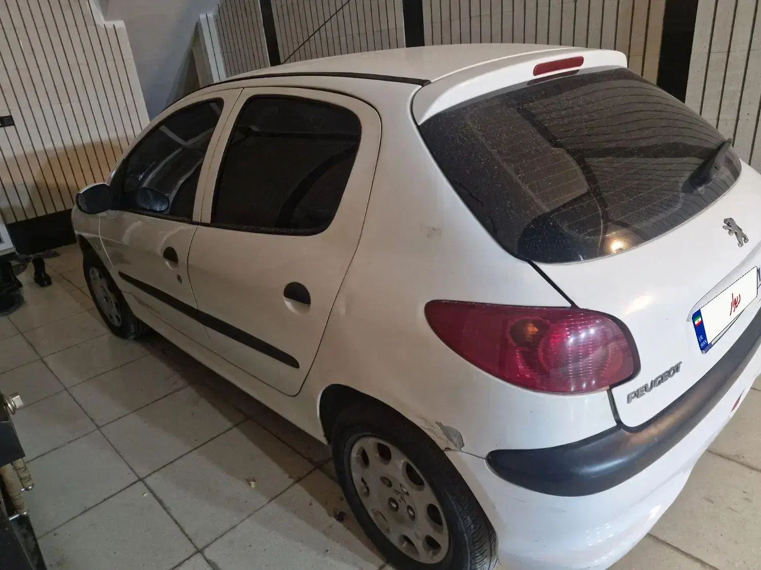 پژو ۲۰۶ مدل ۸۹ سفید|خودرو سواری و وانت|اصفهان, سرشبادران|دیوار