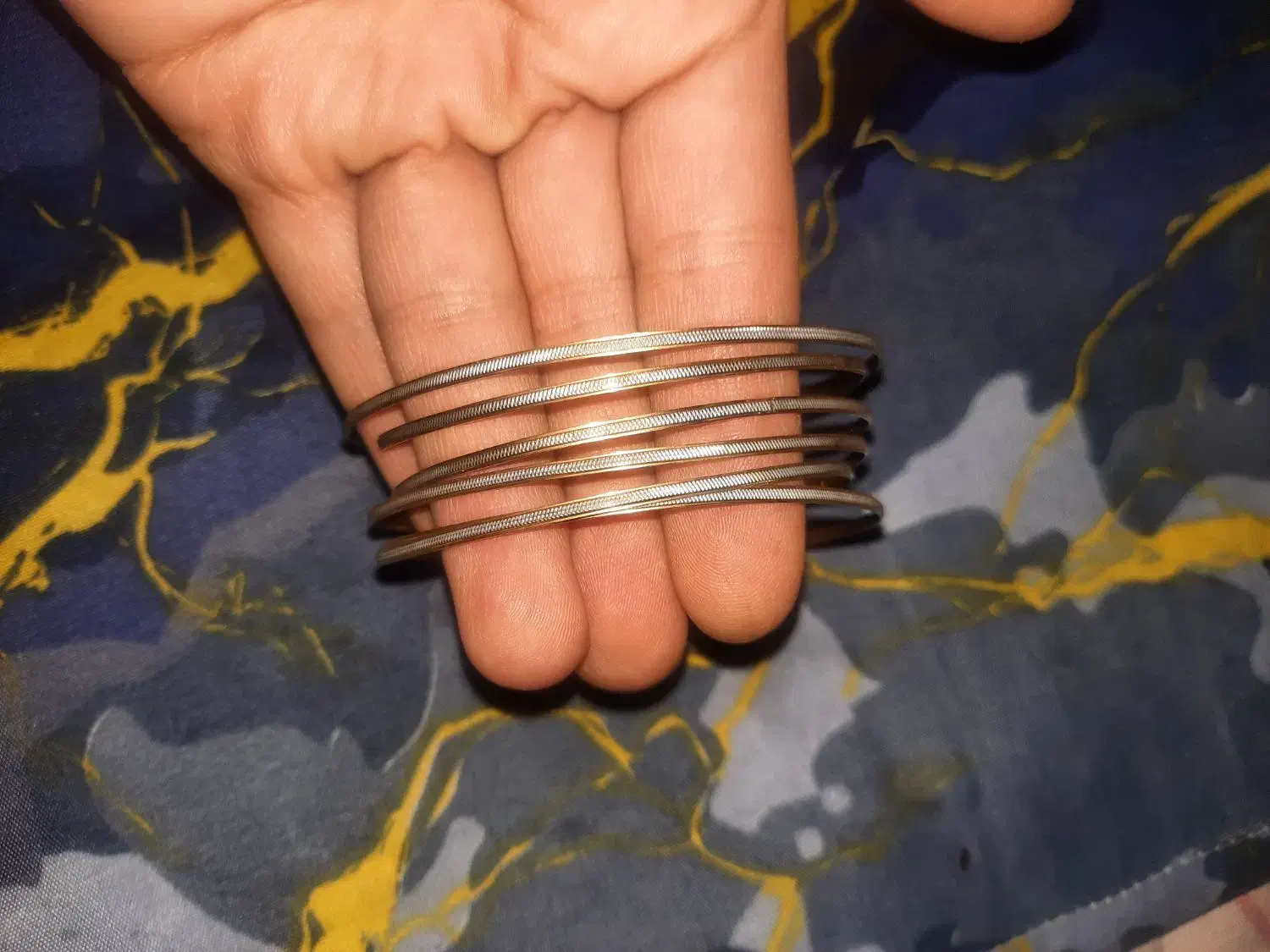 ۶عدد النگو قیچی شده|جواهرات|قم, زینبیه|دیوار