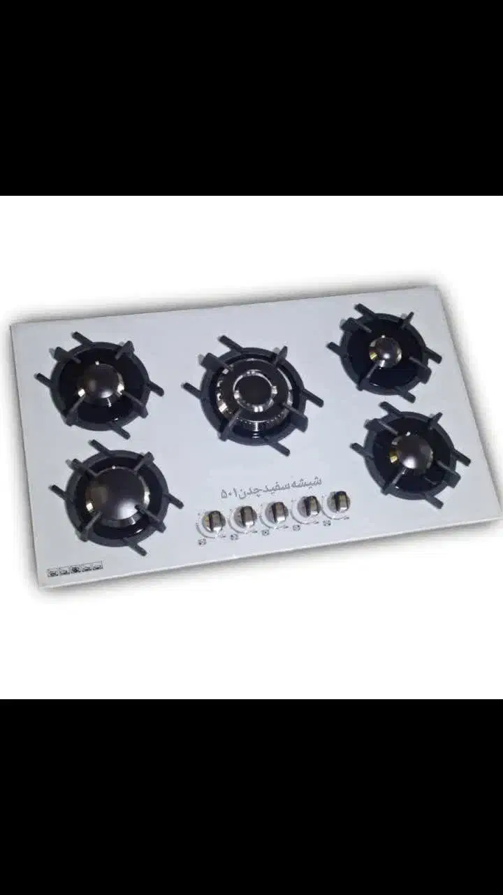 گاز صفحه ای شیشه و استیل|حراج|تبریز, |دیوار