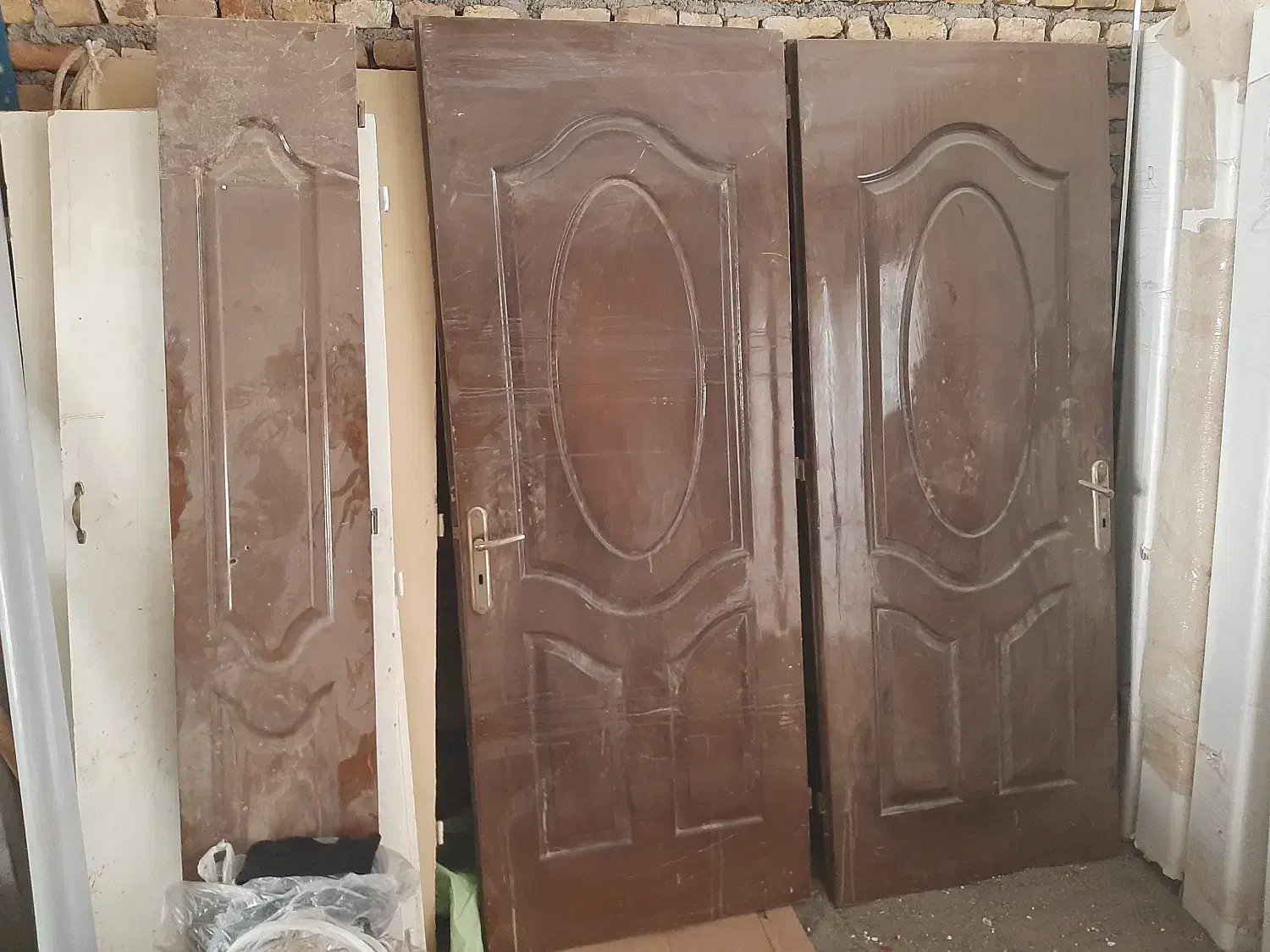 درب چوبی با قفل و دستگیره|مصالح و تجهیزات ساختمان|سبزوار, فقیه سبزواری|دیوار