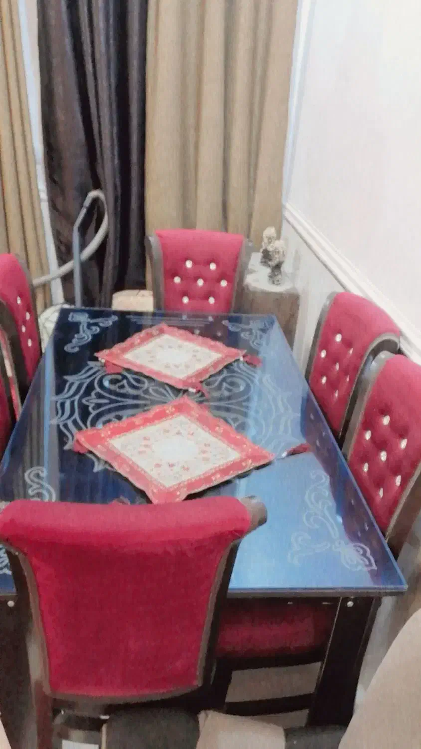 میز غذاخوری 6نفره|میز و صندلی غذاخوری|حمیدیه, |دیوار