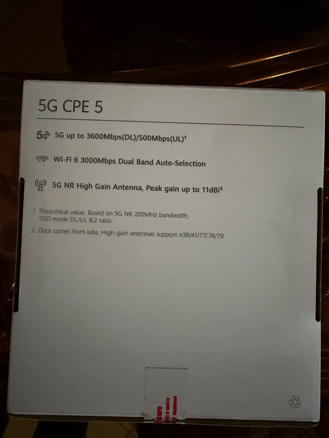 مودم هواوی مدل CPE 5 5G|مودم و تجهیزات شبکه|تهران, شهرک هما|دیوار