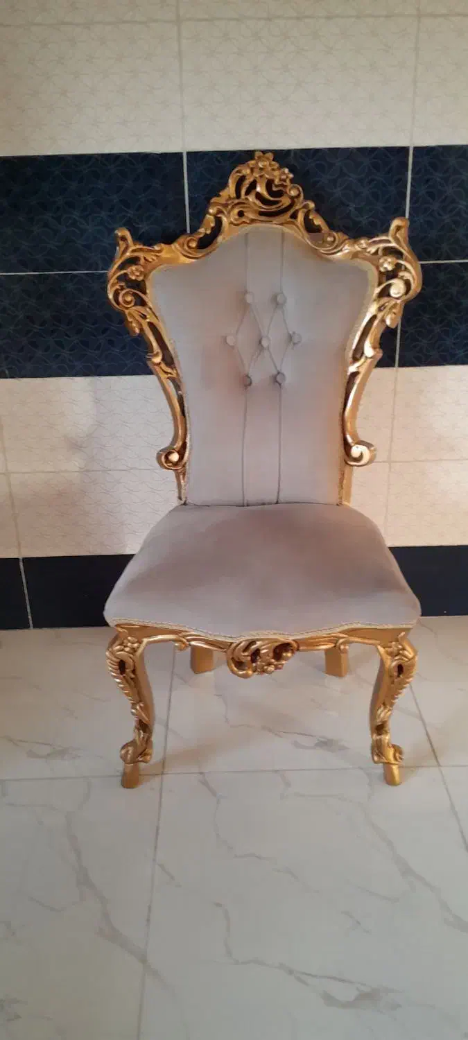 صندلی سلطنتی|میز و صندلی غذاخوری|علی‌آباد کتول, |دیوار