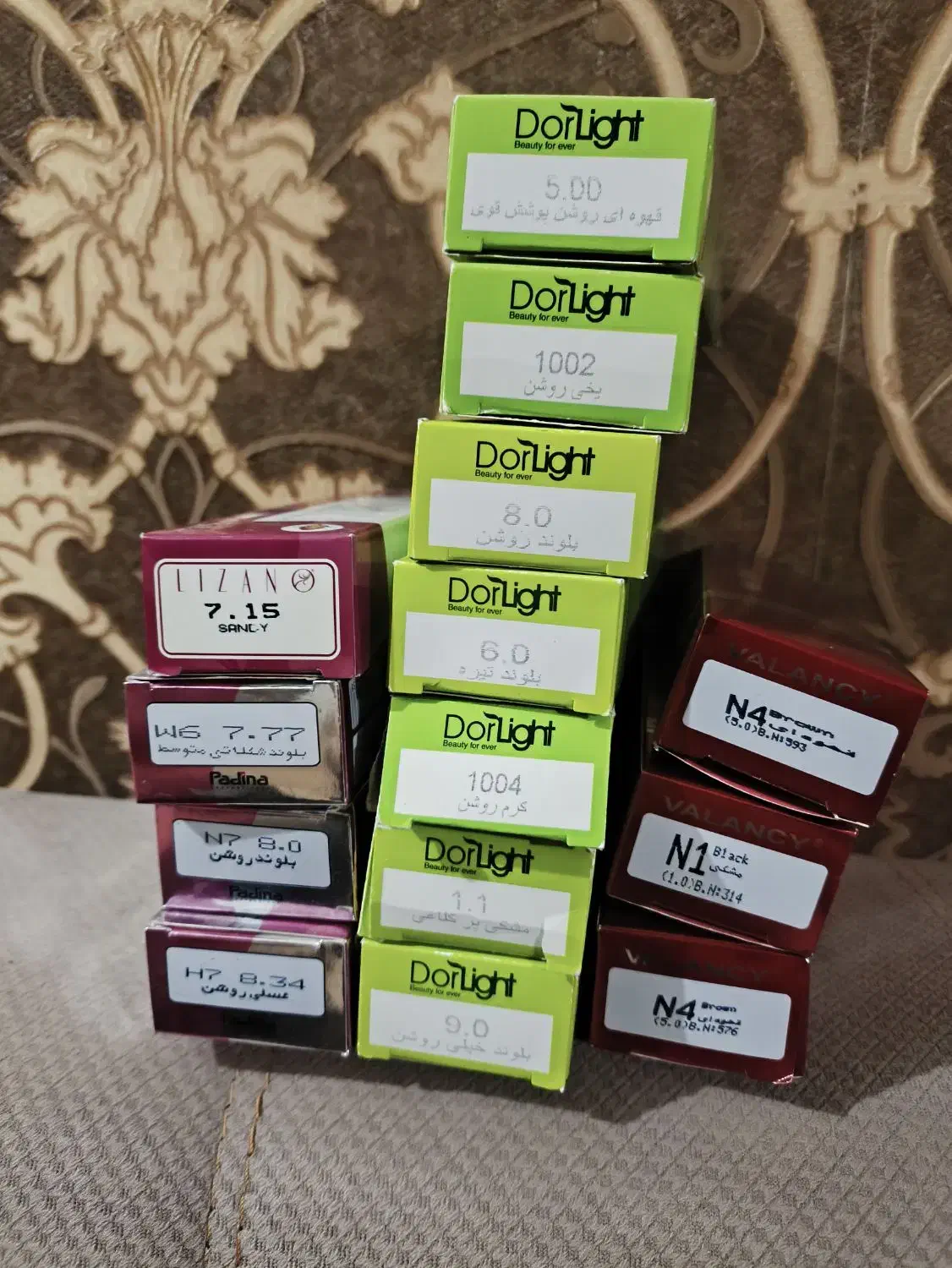 رنگ مو و سرشور و صندلی جک دار سه تکه|آرایشی، بهداشتی، درمانی|شیراز, لشکری|دیوار