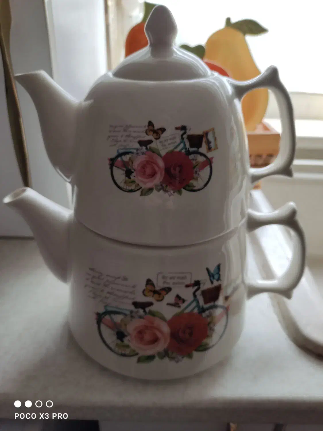 قوری و کتری سرامیکی|قوری، کتری، قهوه‌ساز دستی|آستانه اشرفیه, |دیوار