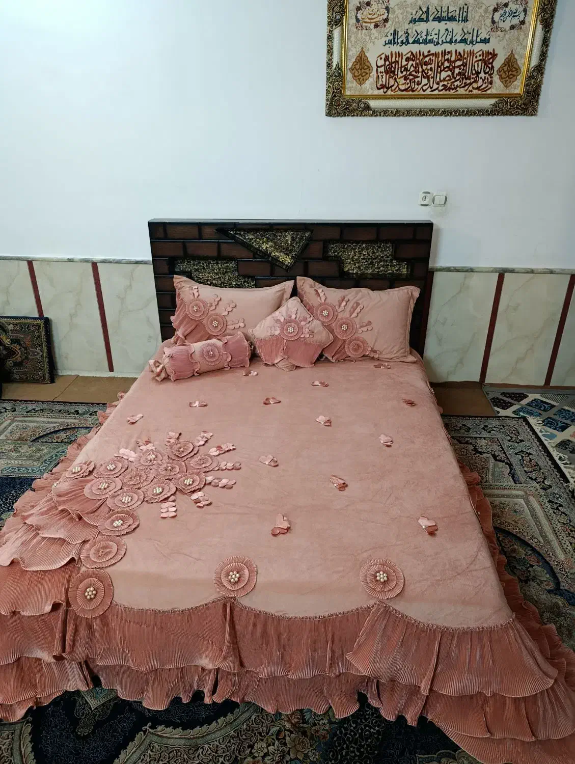 تخت خواب دونفره|تخت و سرویس خواب|مشهد, طبرسی شمالی|دیوار