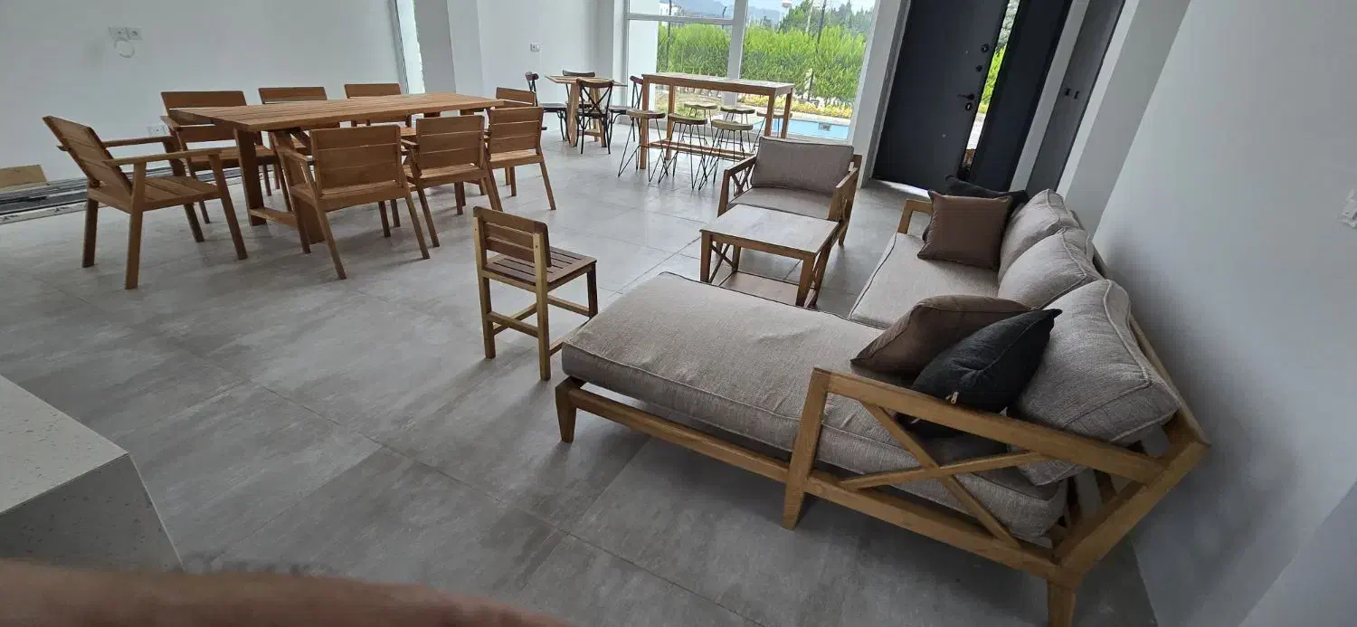 ست مبلمان ویلا  تمام چوب|مبلمان خانگی و میز عسلی|نوشهر, |دیوار