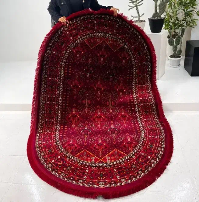 فرش بیضی لاکی ۴ متری|فرش|تهران, عبدل‌آباد|دیوار