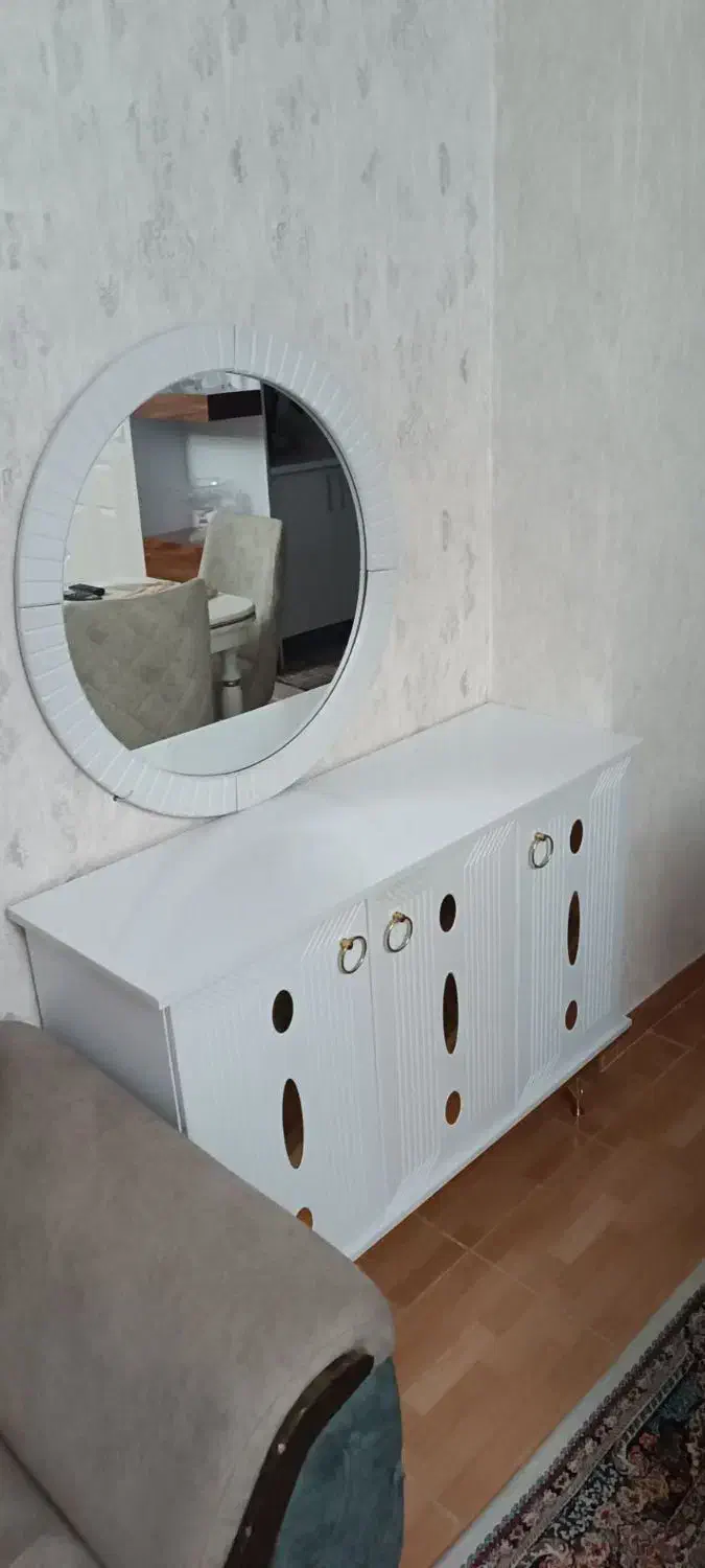 آینه کنسول|بوفه، ویترین، کنسول|تبریز, |دیوار