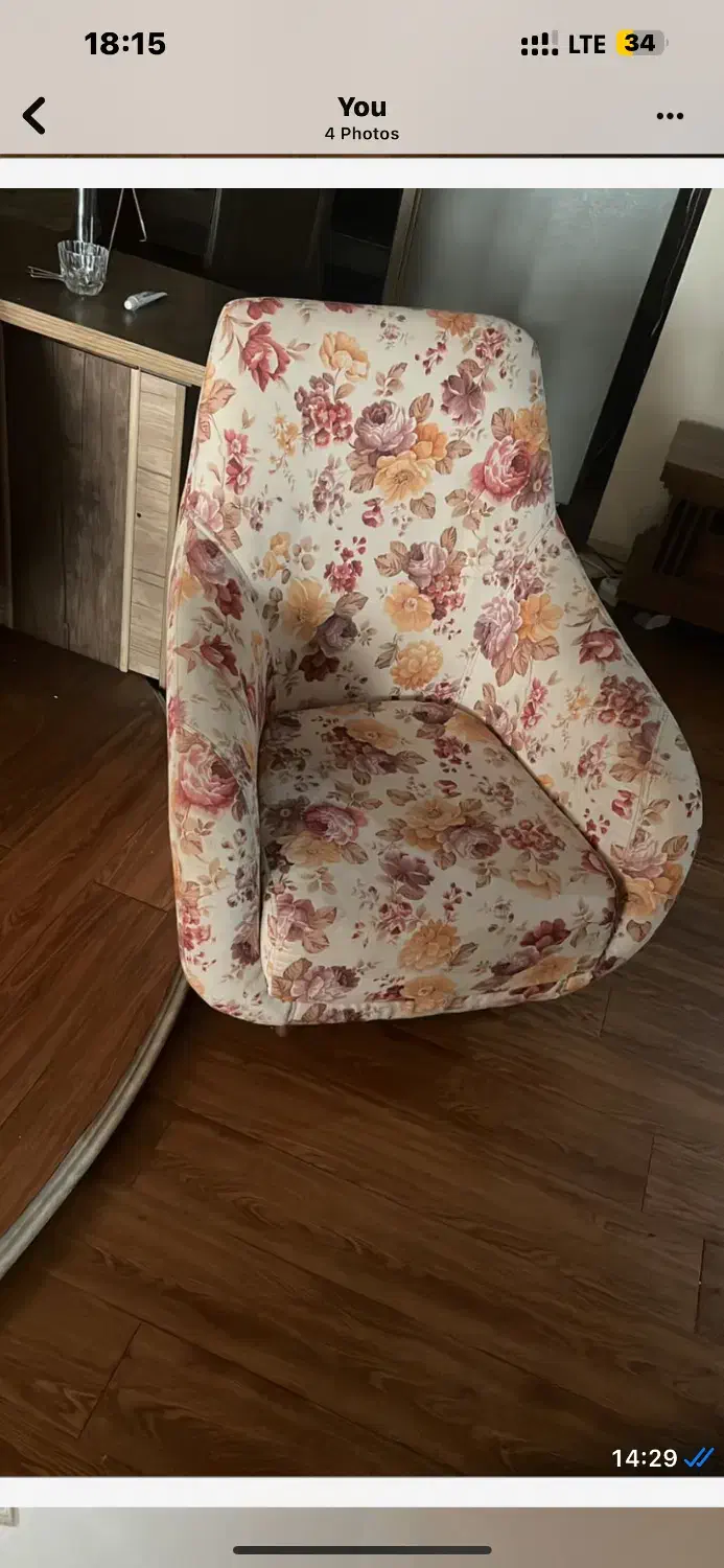 مبل نیم ست سالم شستشو لازمه|مبلمان خانگی و میز عسلی|فردیس, فردیس|دیوار