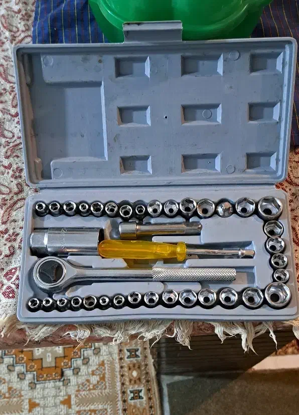 آچار بکس 38 پارچه نو|ابزارآلات|رشت, حمیدیان|دیوار