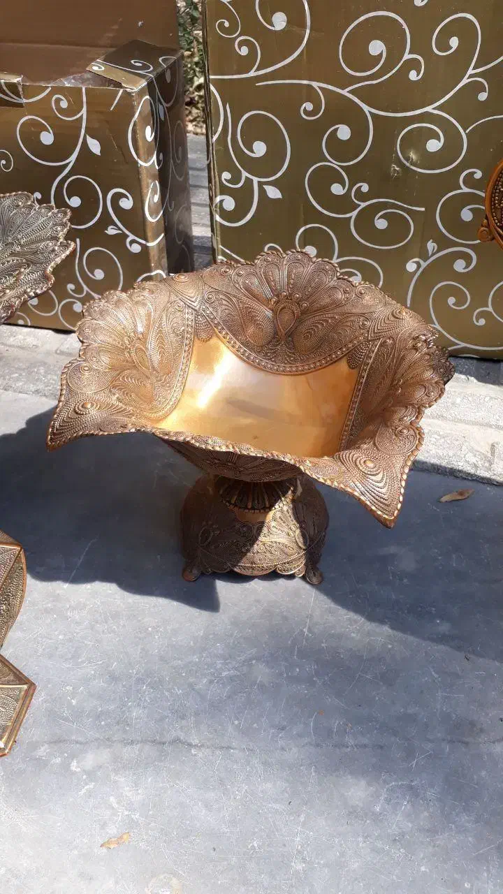 ظروف پذیرایی فلزی|صنایع دستی و سایر لوازم تزئینی|تهران, بهداشت|دیوار