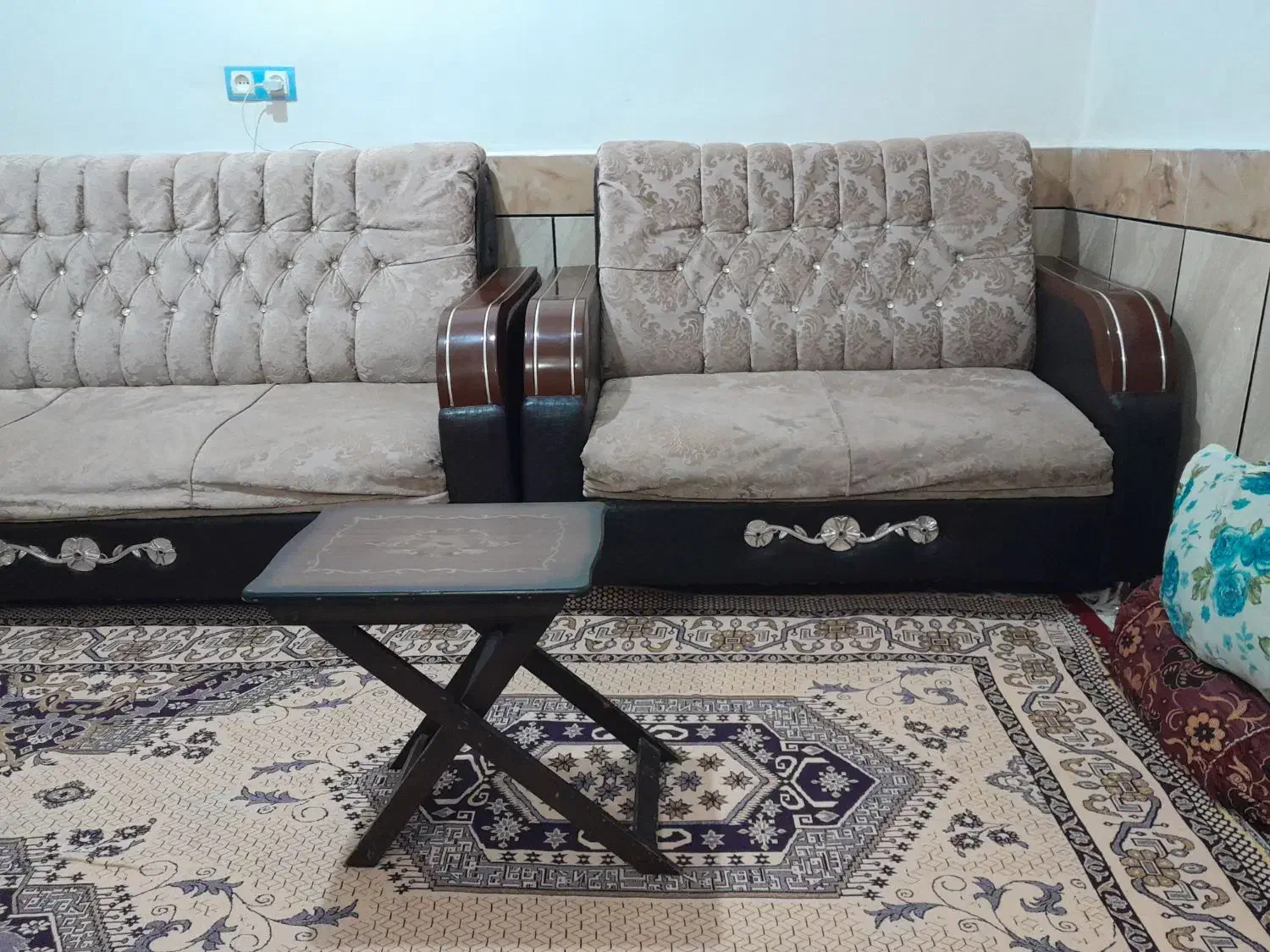 مبل ۷ نفره|مبلمان خانگی و میز عسلی|امیدیه, |دیوار