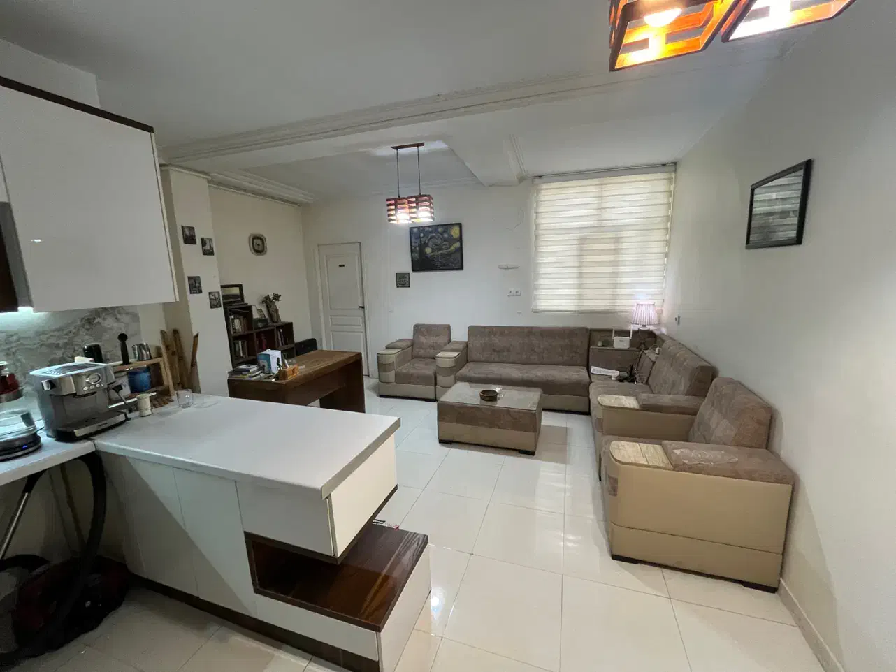 مبل ال راحتی به همراه جلو مبلی|مبلمان خانگی و میز عسلی|تهران, سلسبیل جنوبی|دیوار