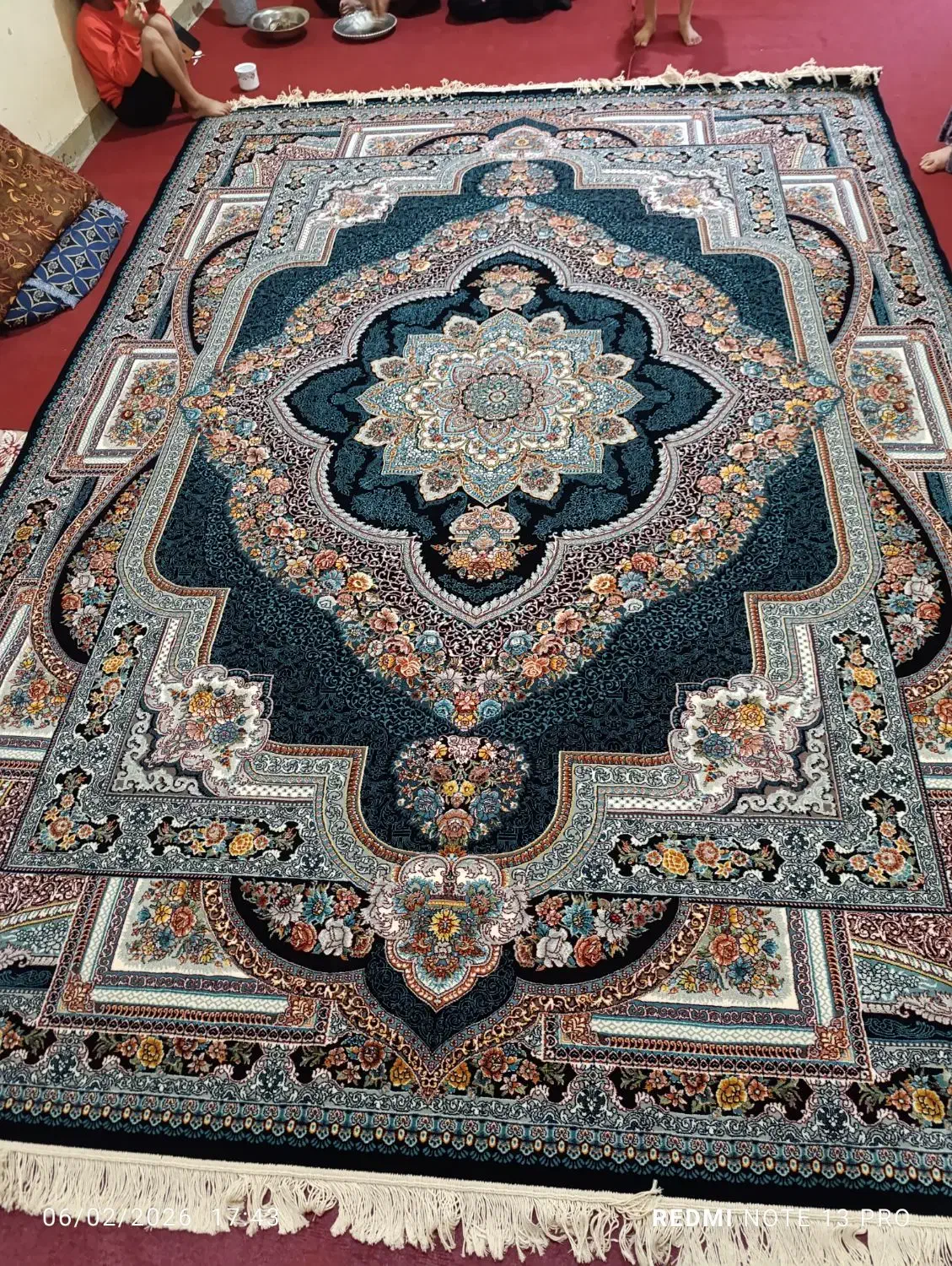 قالی|فرش|سوسنگرد, |دیوار