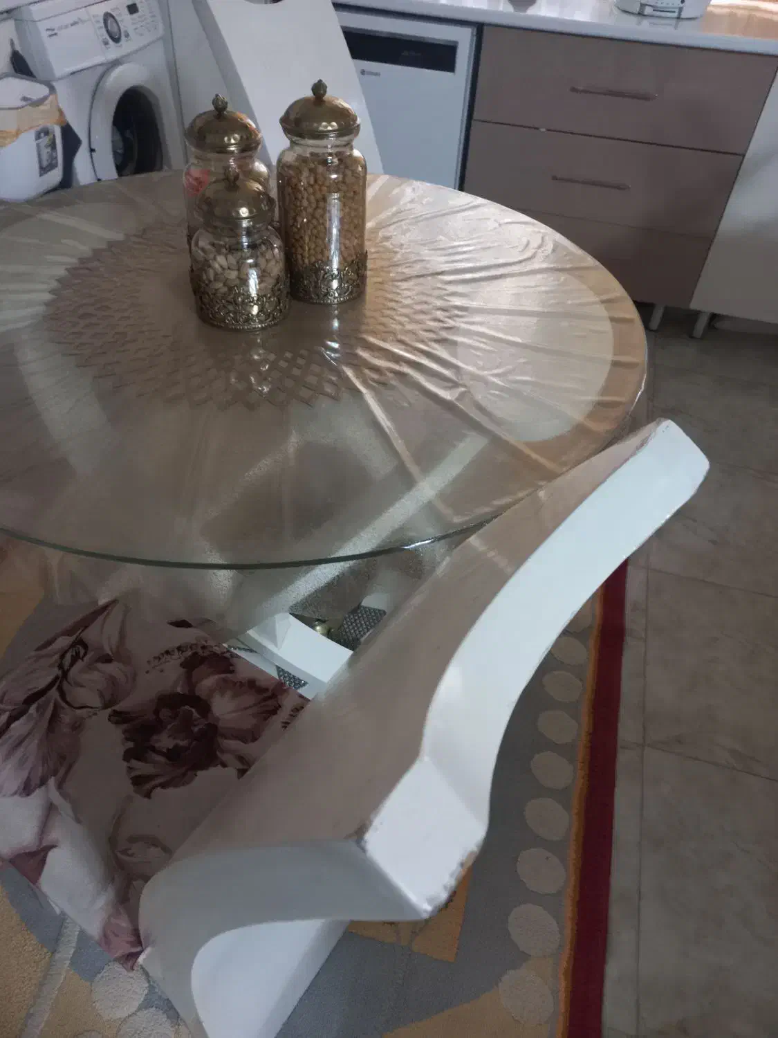 میز غذا خوری ۴ نفره|میز و صندلی غذاخوری|پیشوا, |دیوار