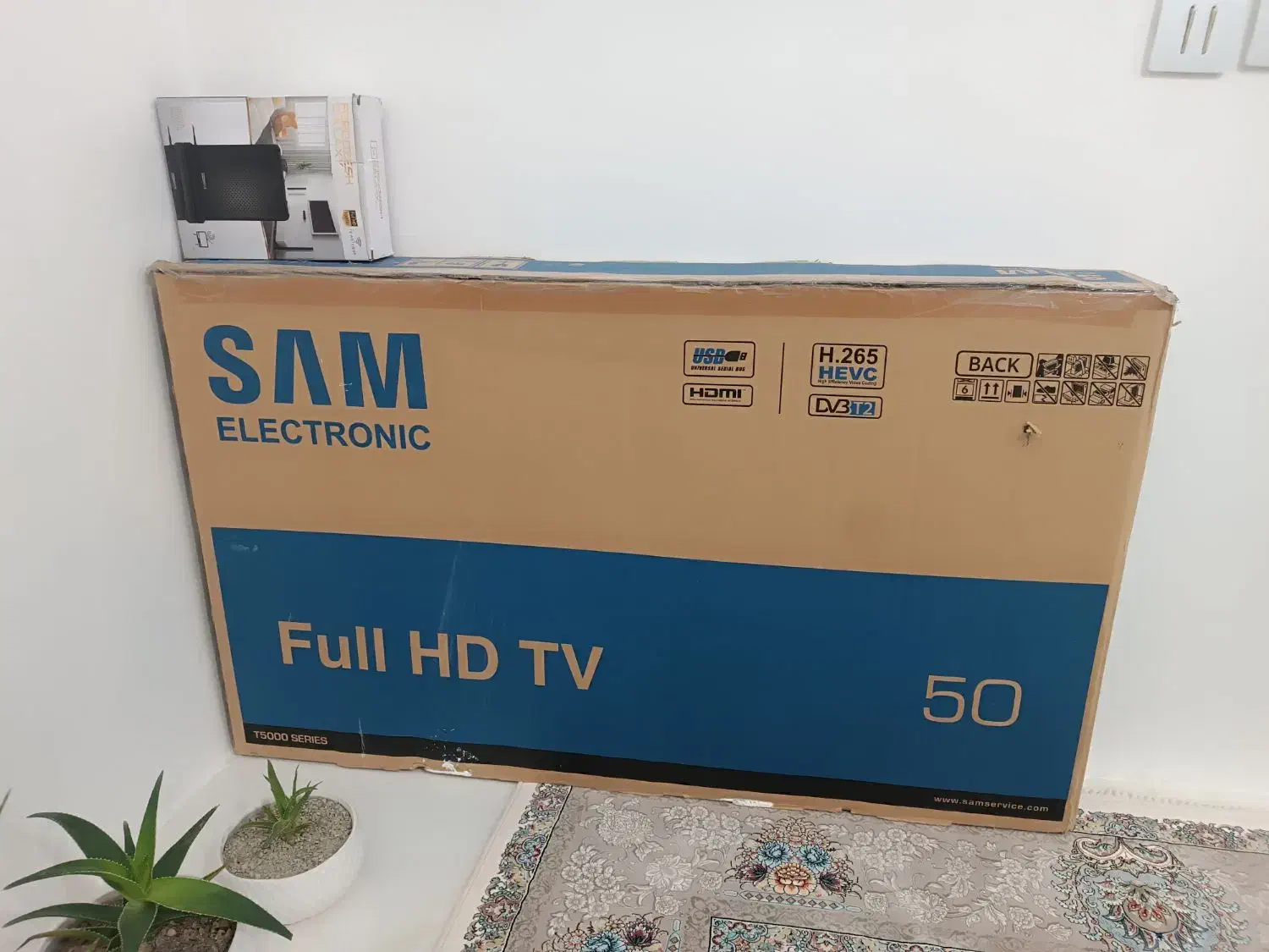 تلویزیون ۵۰ اینچ مدل سام و سامسونگ فول امکانات|تلویزیون و پروژکتور|نظرآباد, نظرآباد|دیوار
