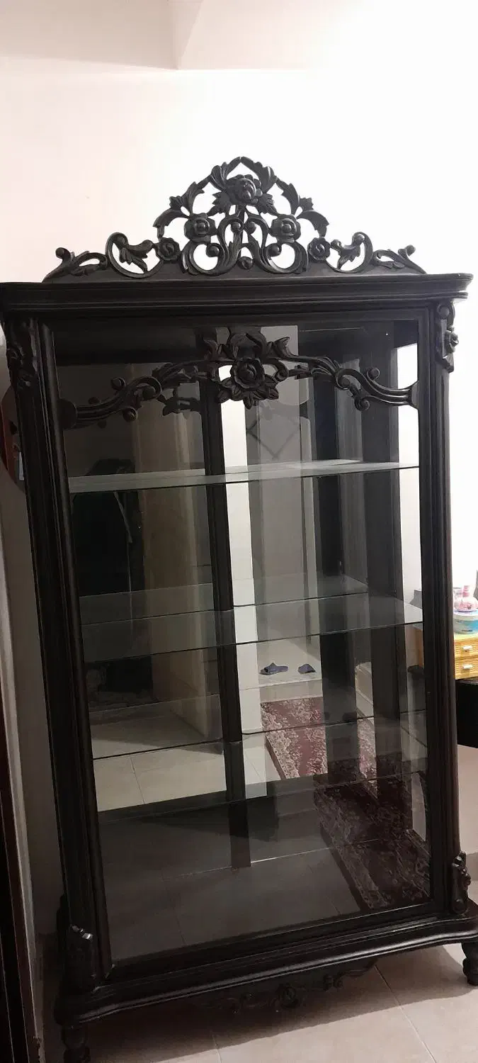 بوفه تمام چوب فروشی|بوفه، ویترین، کنسول|سهند, |دیوار