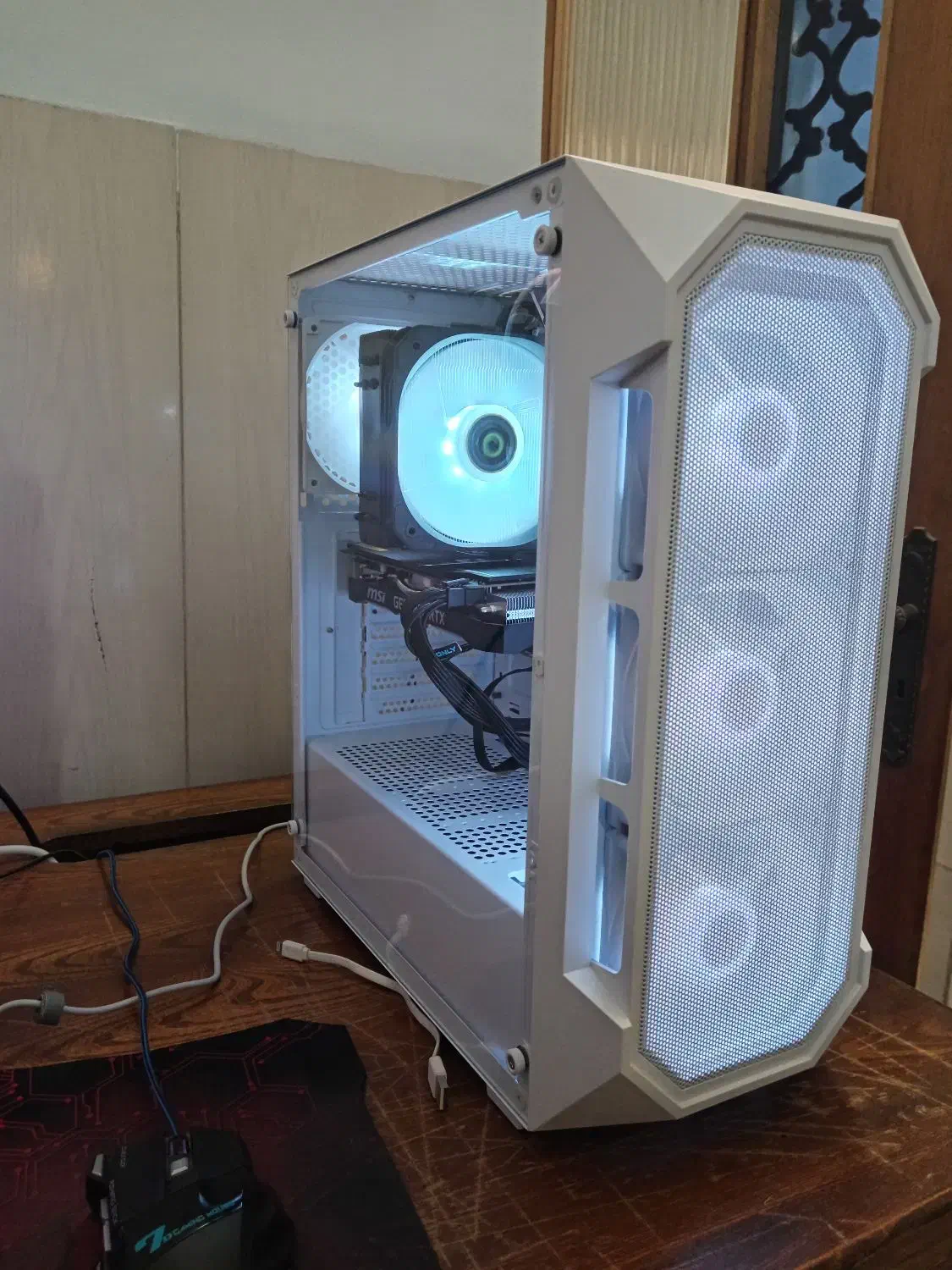 کامپیوتر گیمینگ نسل 13 مانیتور 27|رایانه رومیزی|اصفهان, نقش جهان|دیوار