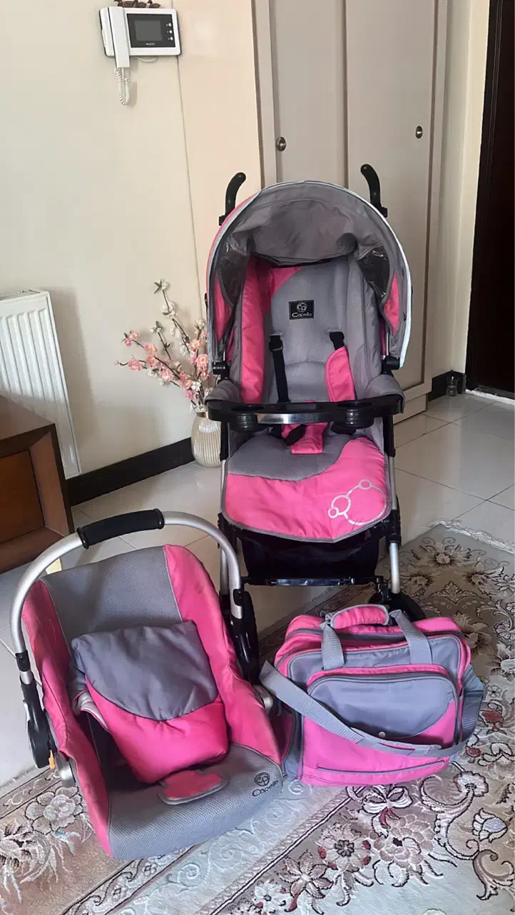 فروش سرویس کالسکه|کالسکه و لوازم جانبی|پرند, فاز ۴|دیوار