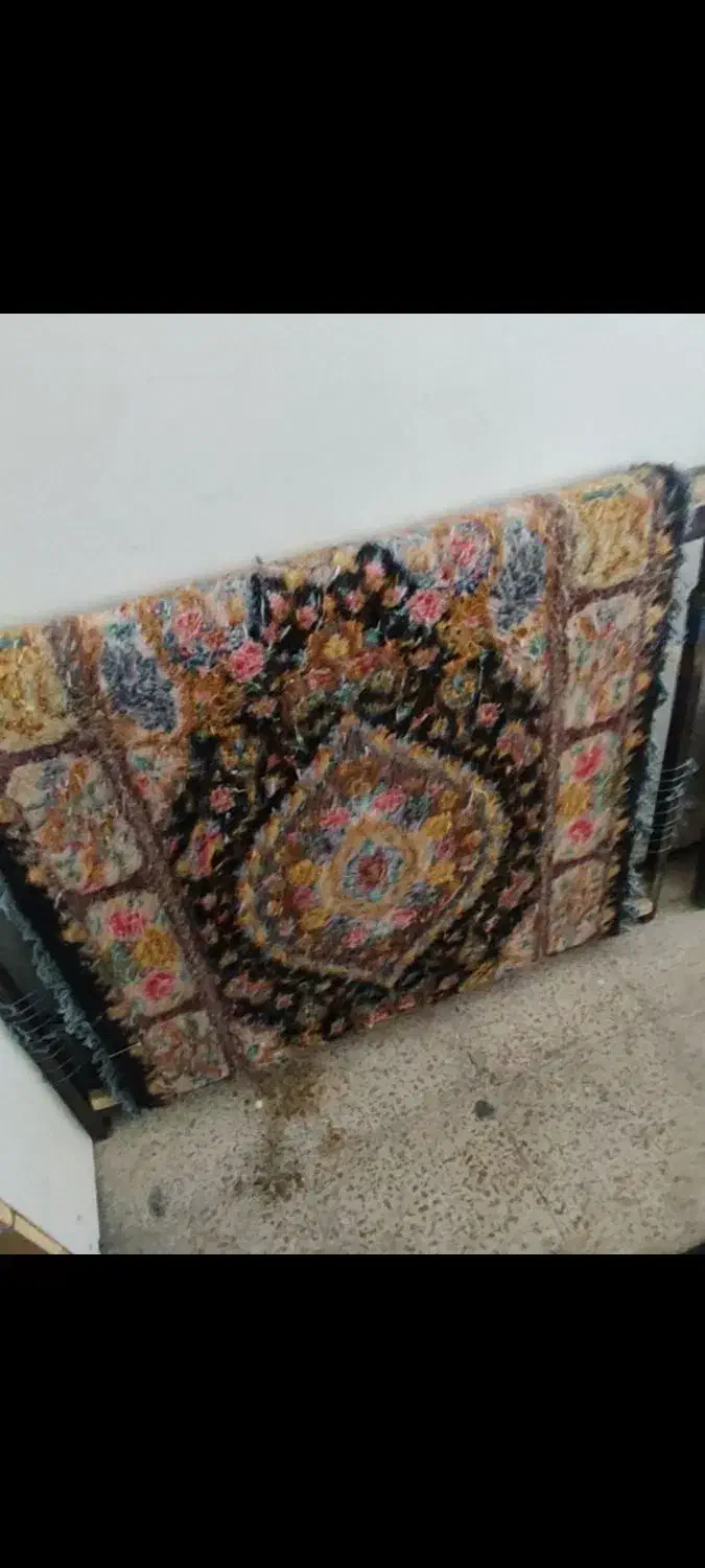 زرچه رنگ فخوری مشکی|فرش|تبریز, |دیوار