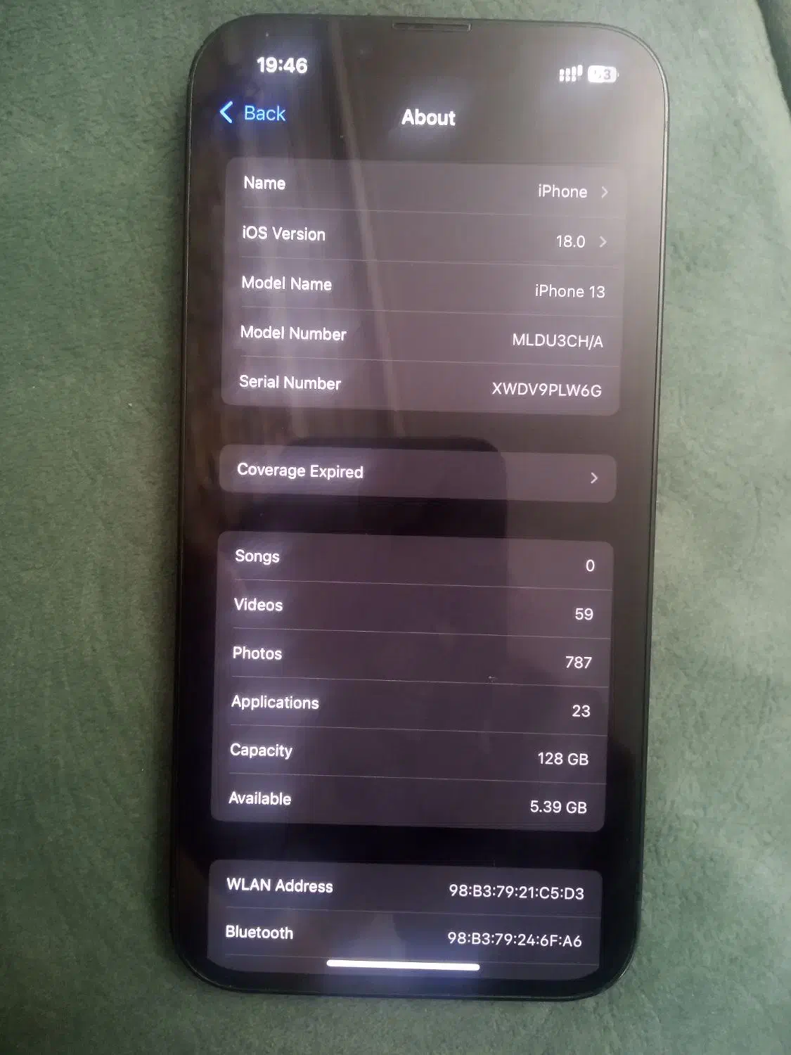 ایفون ۱۳نرمال|موبایل|تهران, سبلان (لشگر)|دیوار