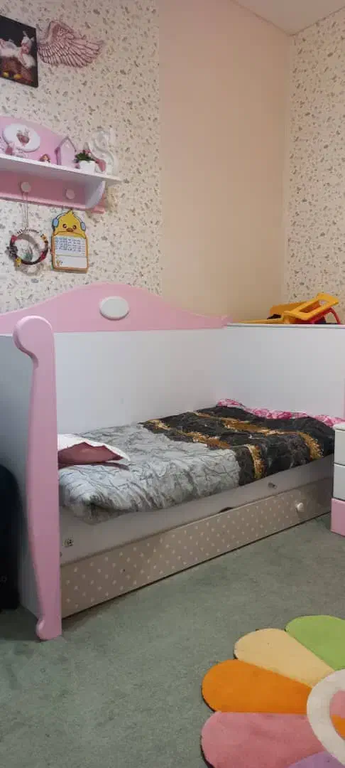 سرویس خواب نوزاد و نوجوان آپادانا چوب|تخت و صندلی بچه|خرمآباد, |دیوار