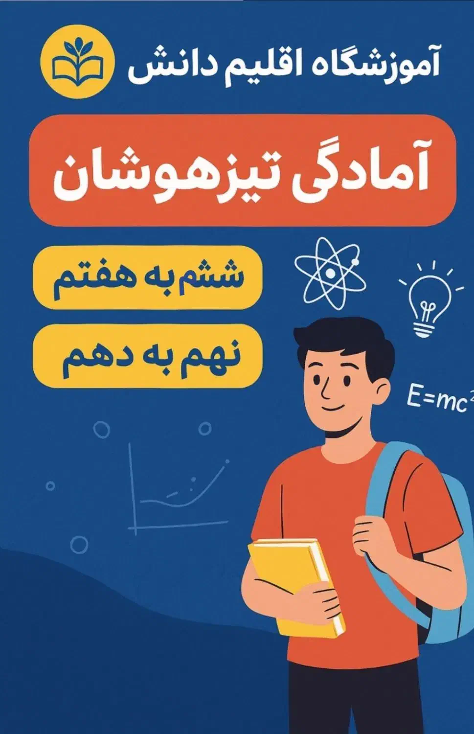 آمادگی برای آزمون تیزهوشان با آموزشگاه اقلیم دانش.|خدمات آموزشی|قم, هفت تیر|دیوار