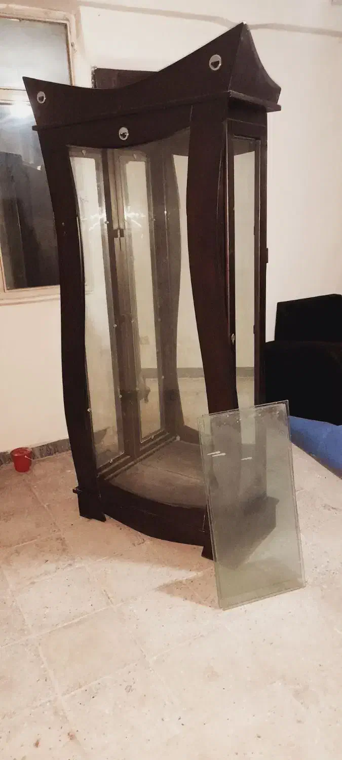 بوفه سه طبقه|بوفه، ویترین، کنسول|بومهن, |دیوار