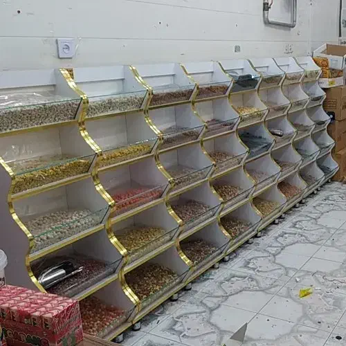 قفسه ام دی اف ۵ طبقه|کتابخانه، شلف، قفسههای دیواری|تربت جام, معدآباد|دیوار